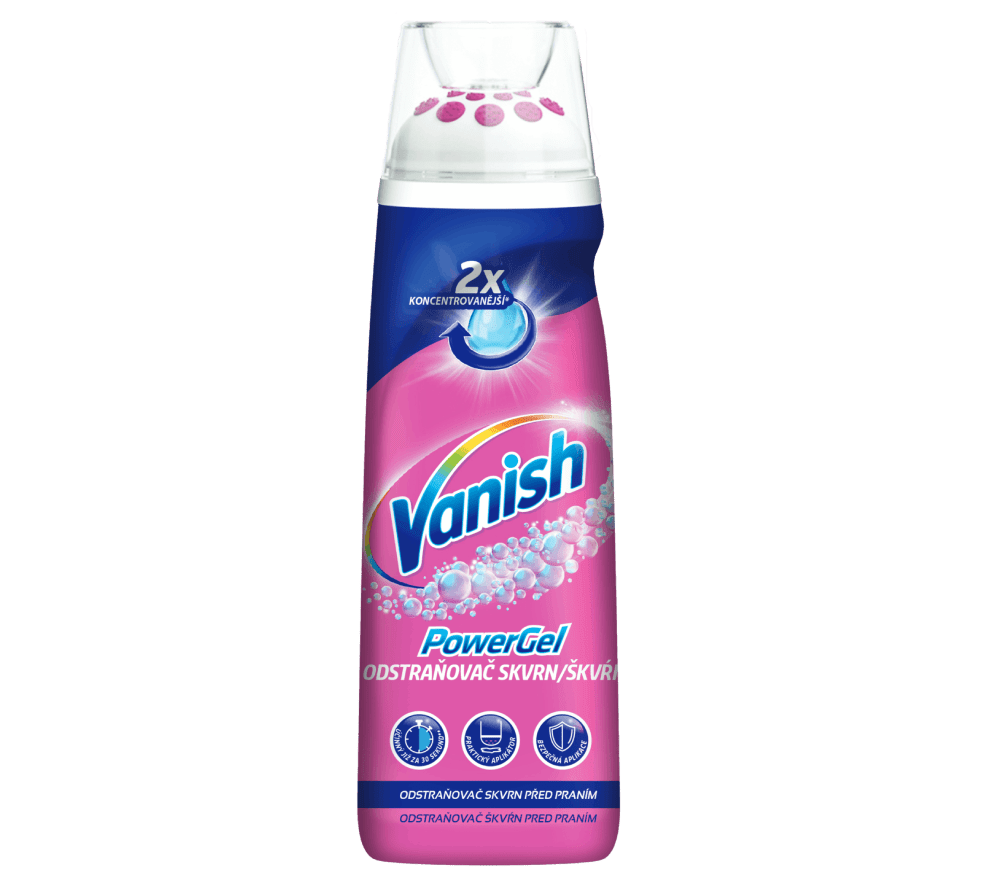 Vanish Oxi Action Powergel odstraňovač škvŕn